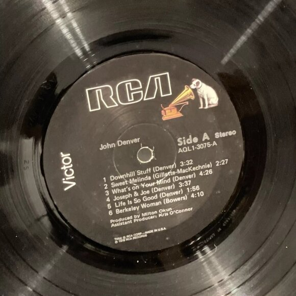 John Denver John Denver (Vinyl, 1979) RCA Victor AQL1-3075 Good+ LP Record Album - Picture 7 of 11